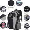 Mochila De Senderismo Resistente Al Agua Mochila De Camping Mochila De Viaje Ligera Al Aire Libre Para Hombres You Mujeres, Negro -, Mochilas De Viaje