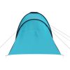 Camping Tent 6 Persons Blue and Light Blue