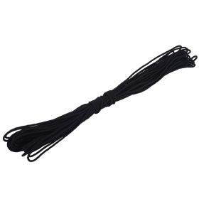 2mm Dia 1 Strand Core Multi Function Paracord For Camping Climbing Tying Rope(15M) (Option: 15-black)