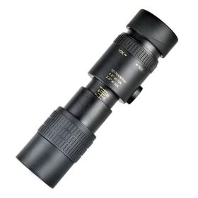 4K 10-300X40MM Super Telephoto Monocular Telescope Zoom Monocular Binoculars Pocket Telescope for Smartphone Take Picture (Color: Monocular Telescope)